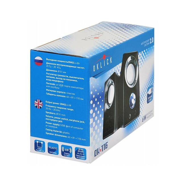 Акустика Oklick OK-116 черный (315691)