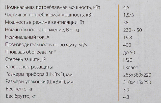 Тепловая пушка Ballu BHP-M-5
