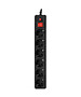 Сетевой фильтр Гарнизон ECL-6-B-3 черный
