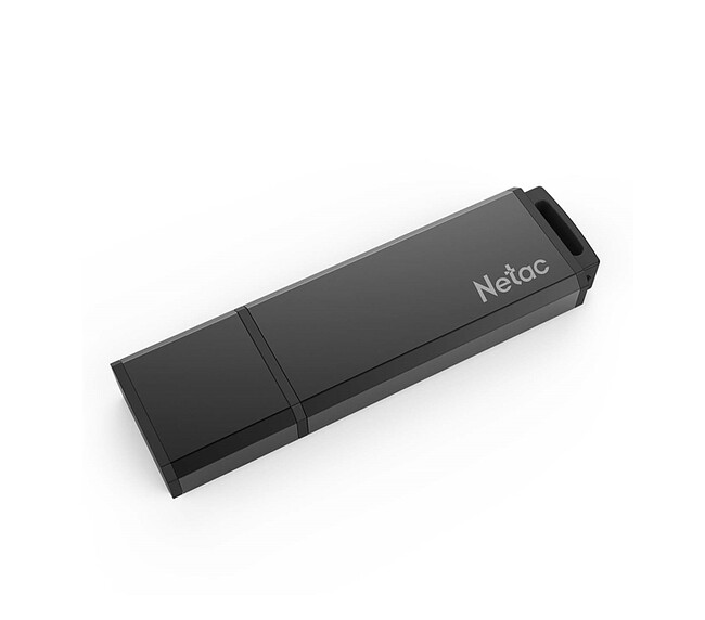 USB Flash-накопитель Netac U351 32GB Black (NT03U351N-032G-30BK)