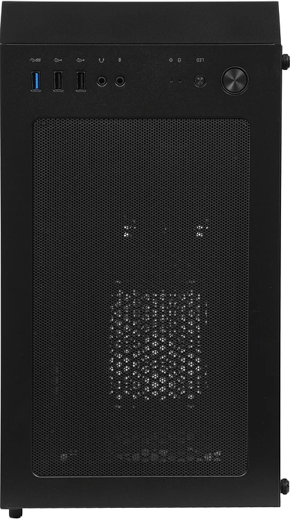 Корпус Azza Spectra черный без БП (CSAZ-280B)