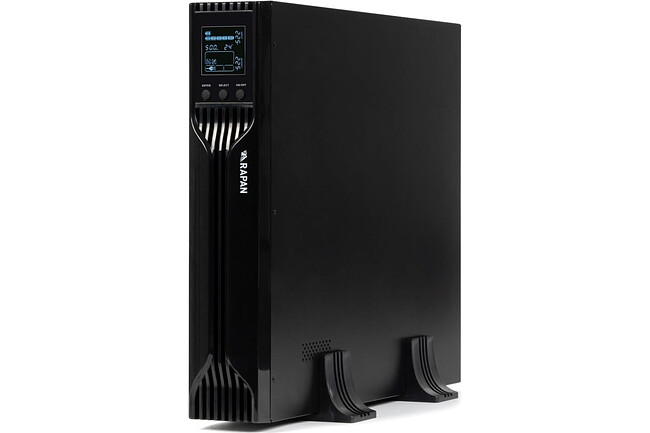 Источник бесперебойного питания Бастион Rapan-UPS 2000-Rack-IN-4X9-E черный (8959)