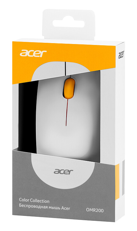 Мышь Acer OMR200 желтый (ZL.MCEEE.020)