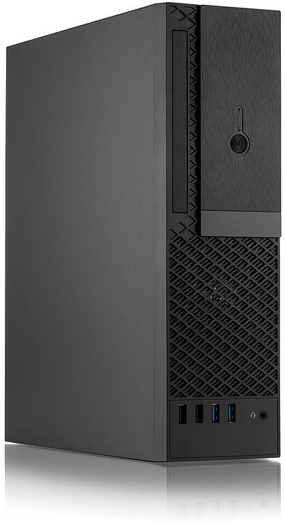 Корпус FoxLine FL-1001 Black 300W (FL-1001-TFX300S-U32C)