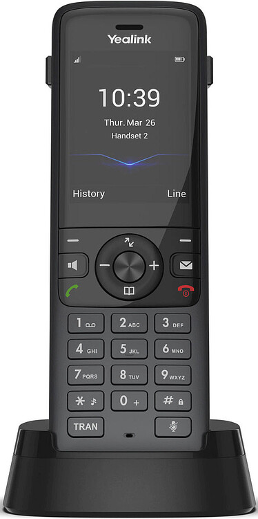 IP-DECT телефон Yealink W78P черный