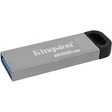 USB Flash-накопитель Kingston DataTraveler Kyson 256GB металл серебристый (DTKN/256GB)
