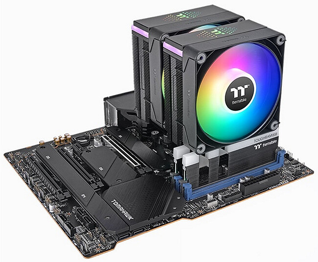 Кулер для процессора Thermaltake Astria 600 ARGB черный (CL-P121-CA12SW-A)