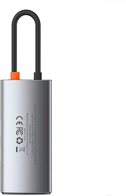 USB-хаб Baseus Metal Gleam Gray (CAHUB-CY0G)