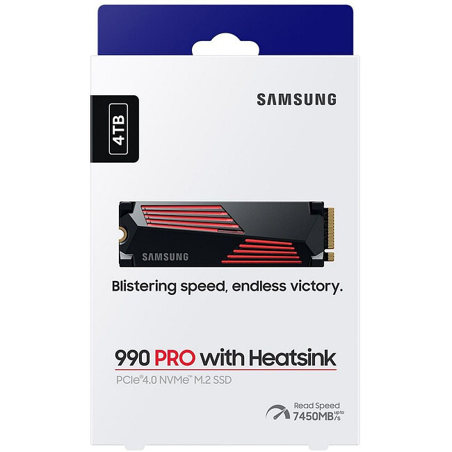 SSD диск Samsung 990 Pro 4TB (MZ-V9P4T0GW)
