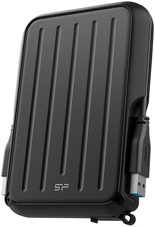 Внешний накопитель Silicon-Power Armor A66 4TB черный (SP040TBPHD66LS3K)