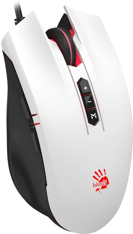 Мышь Bloody ES7 Panda White