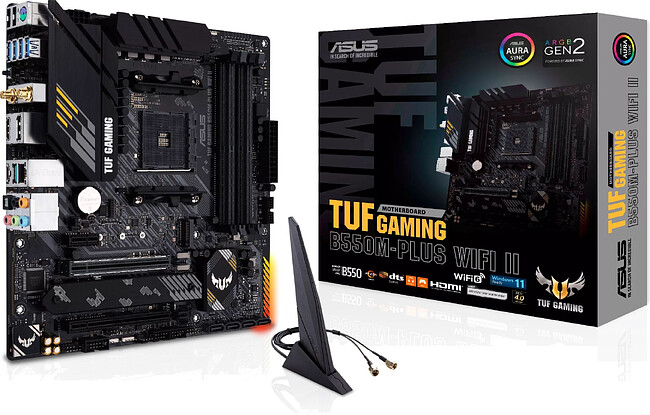 Материнская плата ASUS TUF Gaming B550M-Plus WiFi II (90MB19Y0-M0EAY0)