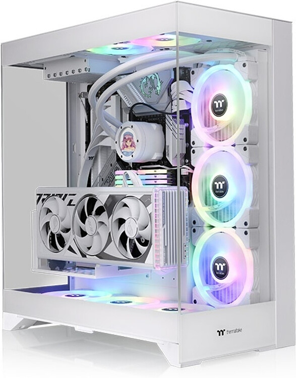 Корпус Thermaltake CTE E550 TG Snow White (CA-1Z8-00M6WN-00)