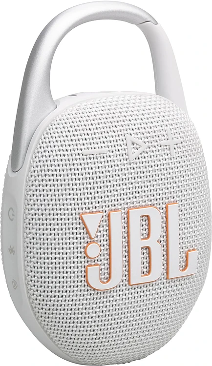 Беспроводная колонка JBL CLIP 5 белый (JBLCLIP5WHT)