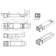 Трансивер SFP+ SNR SNR-SFP+W37-3