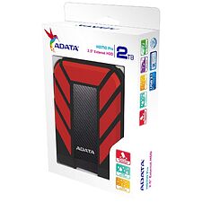 Внешний накопитель A-Data HD710Pro 2Tb AHD710P-2TU31-CRD черный/красный