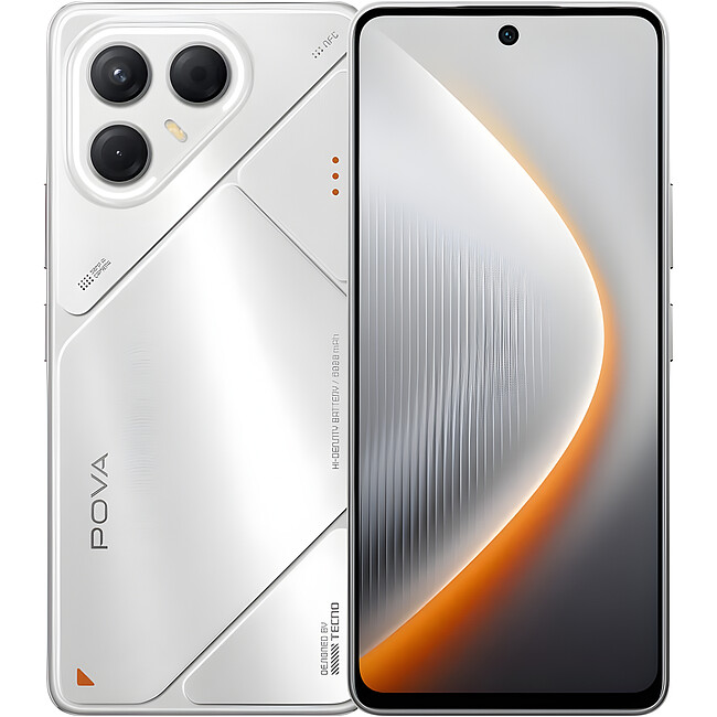 Смартфон Tecno Pova 7 5G 8GB/128GB Magic Silver (LJ7)