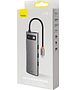 USB-хаб Baseus Metal Gleam Gray (CAHUB-CV0G)
