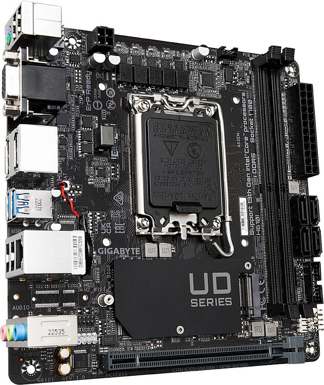 Материнская плата Gigabyte H610I DDR5 rev. 1.0