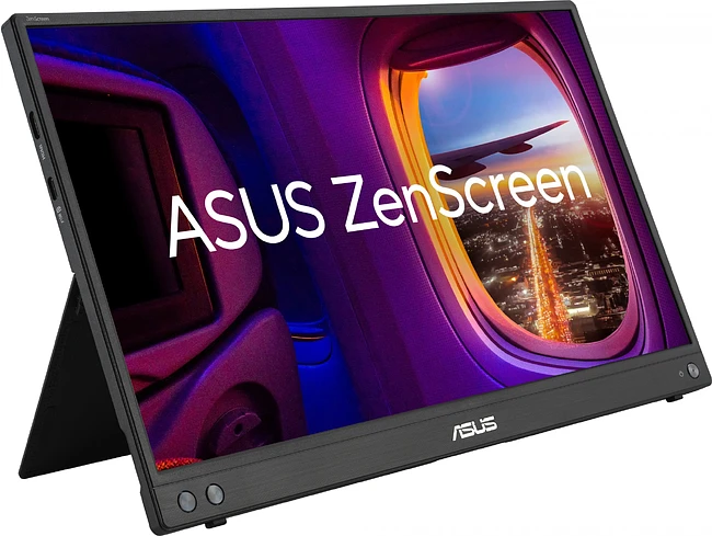 Монитор Asus ZenScreen MB16AHV черный (90LM0381-B02370)