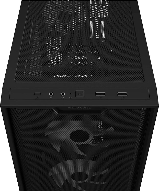 Корпус ASUS A21 PLUS без БП Black (90DC00H0-B19010)