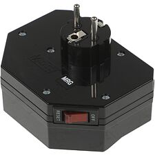 Сетевой фильтр Most MRG 3 розетки коробка черный