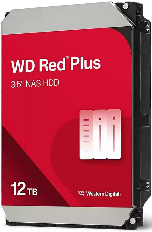 Жесткий диск WD Red Plus 12TB (WD120EFGX)