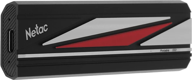 Внешний накопитель Netac ZX20L 256GB черный (NT01ZX20L-256G-32BK)