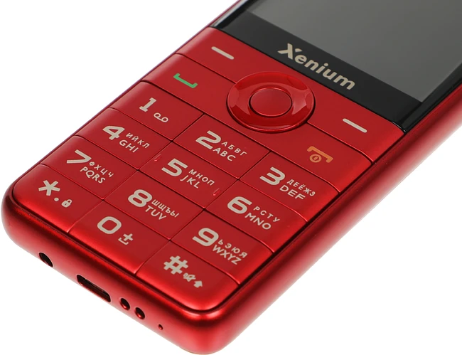 Мобильный телефон Xenium X700 красный (CTX700RD/00)