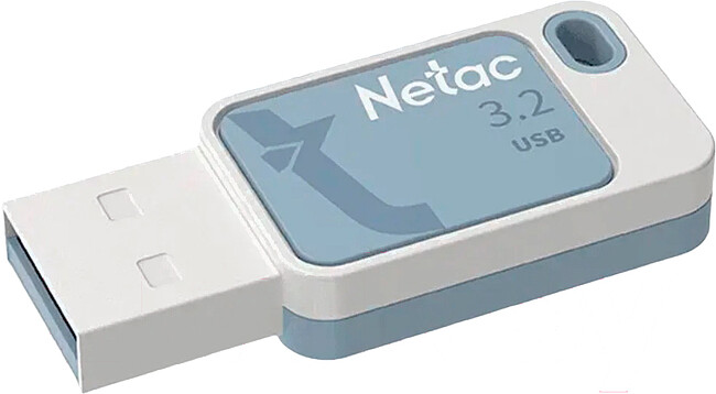 USB Flash-накопитель Netac UA31 64GB USB2.0 синий (NT03UA31N-064G-20BL)