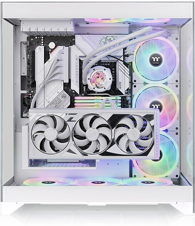 Корпус Thermaltake CTE E550 TG Snow White (CA-1Z8-00M6WN-00)