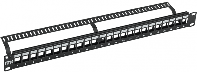 Патч-панель ITK PP24-1UMU Патч-панель ITK PP24-1UMU