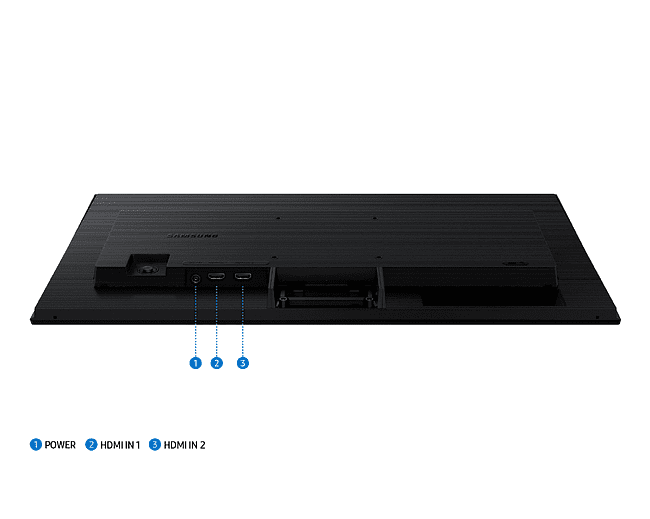 Монитор Samsung LS24F320GAIXCI черный