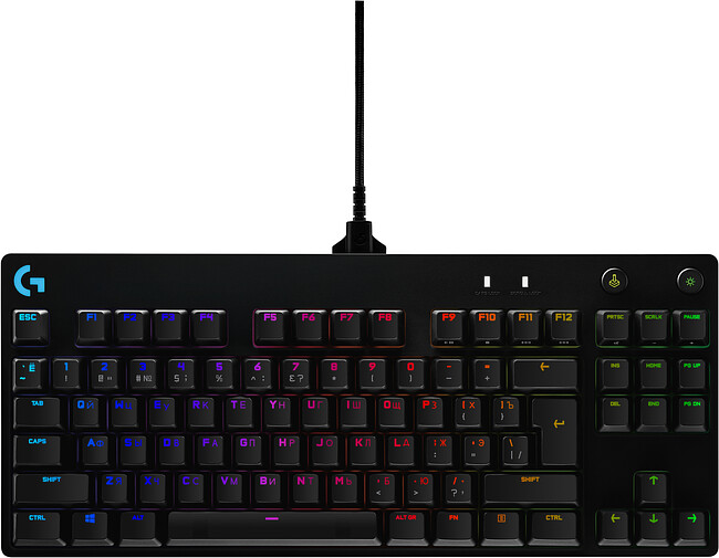 Клавиатура Logitech PRO Gaming (920-009393) Клавиатура Logitech PRO Gaming (920-009393)
