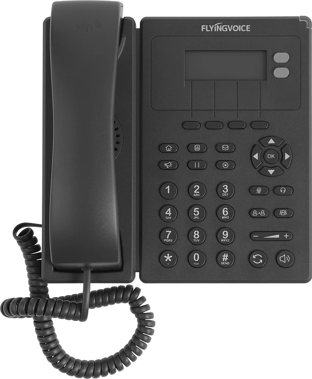 IP-телефон Flying Voice FIP-10 черный