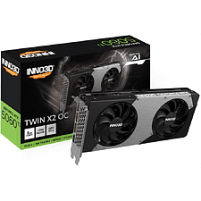 Видеокарта Inno3D RTX 5060 Ti Twin X2 OC 8Gb D7 (N506T2-08D7X-193075N)