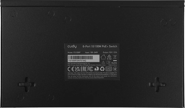 Коммутатор Cudy FS1006P
