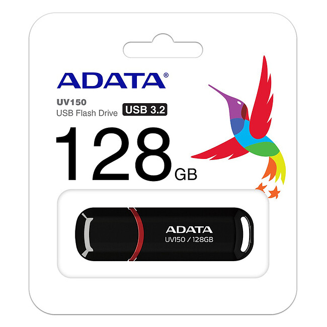USB Flash-накопитель A-Data DashDrive UV150 128GB (AUV150-128G-RBK)