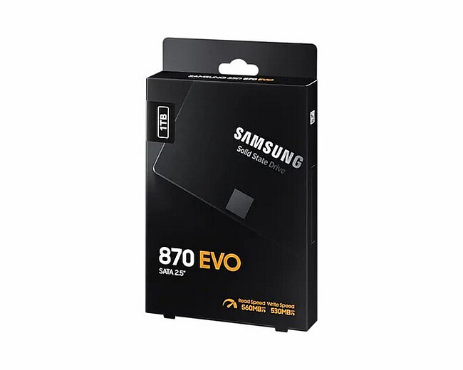 SSD диск Samsung 870 Evo 1TB (MZ-77E1T0BW)