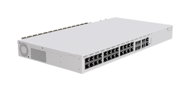 Коммутатор MikroTik CRS326-4C+20G+2Q+RM