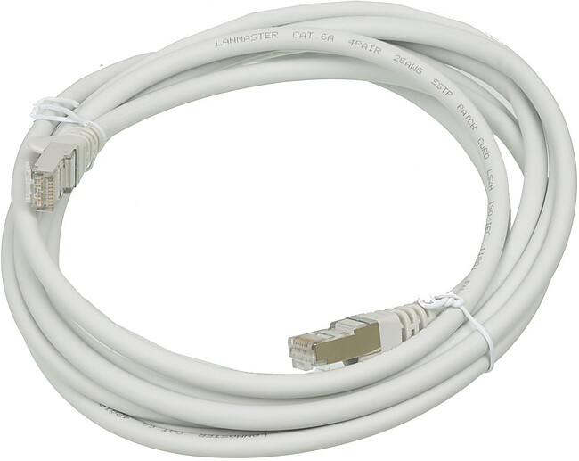 Патч-корд Lanmaster LAN-PC45/S6A-3.0-GY