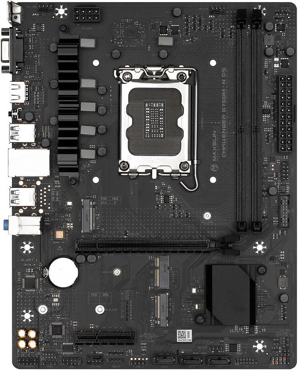 Материнская плата Maxsun MS-Challenger B760M-N D5 V2