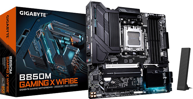 Материнская плата GigaByte B850M Gaming X WIFI6E rev. 1.1