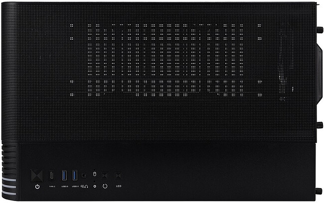 Корпус 1stPlayer VT7 без БП Black (VT7-BK-4FS7)