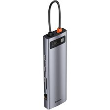 USB-хаб Baseus Metal Gleam Space Gray (CAHUB-CT0G)