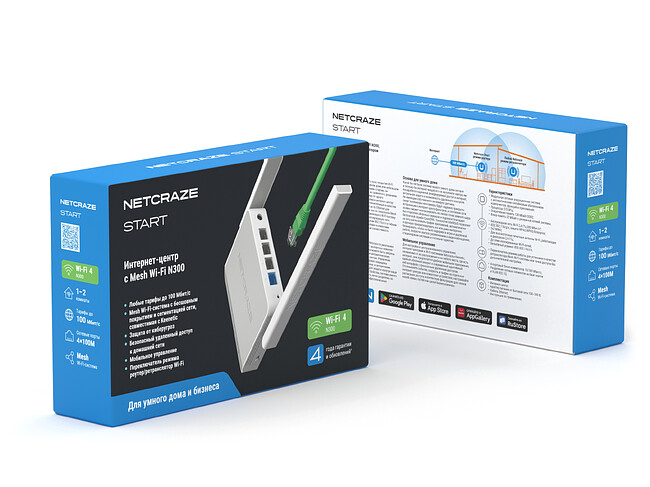 Маршрутизатор Netcraze Start NC-1112