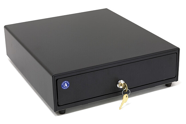 Ящик денежный Атол CD-330 черный (38709)