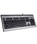 Клавиатура A4Tech KLS-7MUU серебристый
