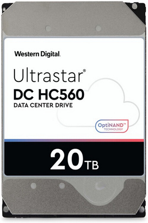 Жесткий диск WD Ultrastar DC HC560 20Tb (WUH722020BL5204) Жесткий диск WD Ultrastar DC HC560 20Tb (WUH722020BL5204)