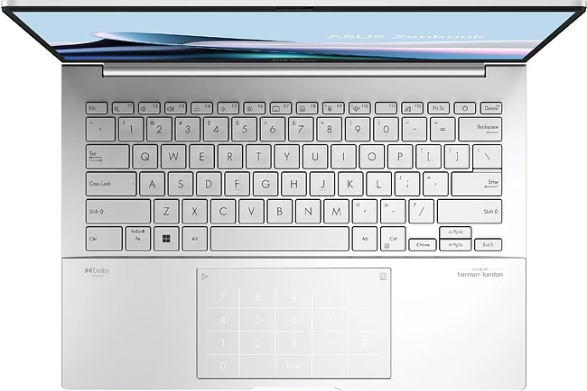 Ноутбук ASUS Zenbook 14 UX3405CA-ST1109 Foggy Silver (90NB14W2-M01MR0)